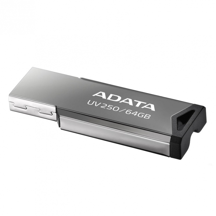 Imagine Stick USB 2.0 64GB Aliaj Silver, ADATA-1