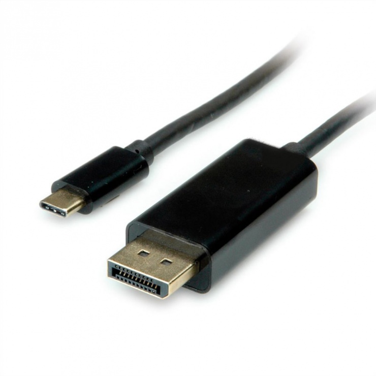 Imagine Cablu USB-C la Displayport 4K60Hz MYCON T-T 2m Negru, CON5846