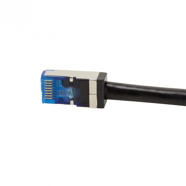 Imagine Cablu de retea S/FTP RJ45 pentru exterior CAT.6A 40m Negru, Logilink CQ7133S-3