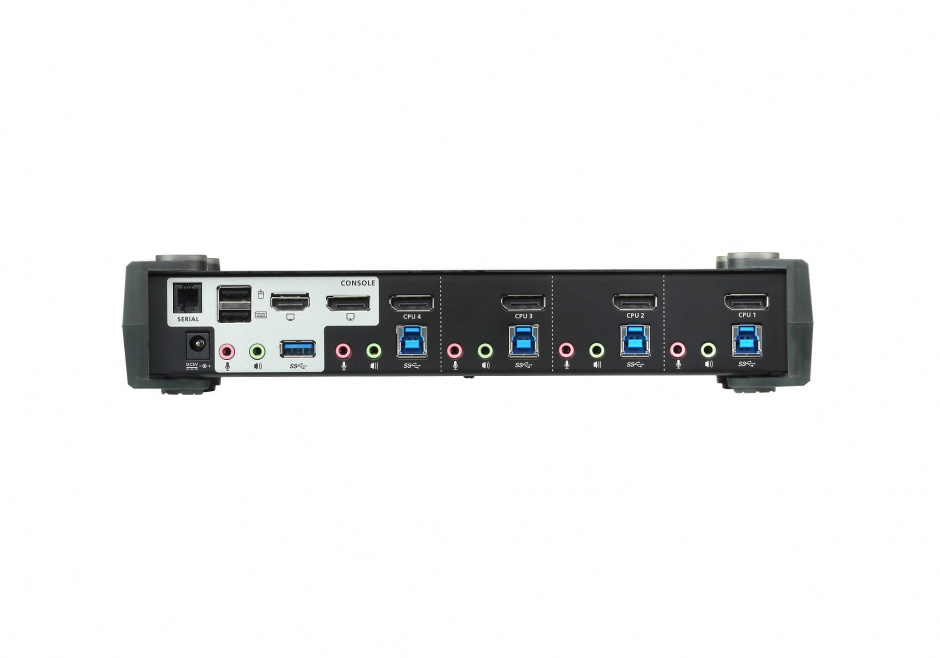 Imagine KVM Switch DisplayPort MST 4 porturi USB 3.0 4K, ATEN CS1924M