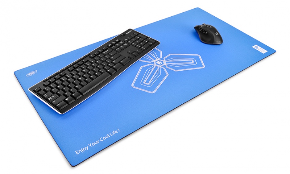 Imagine Mousepad gaming 800x400mm blue, DEEPCOOL D-PAD