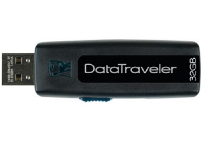 Imagine USB Flash Kingston Data Traveler 32GB, retractabil