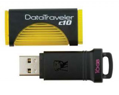 Imagine USB Flash Kingston Data Traveler C10 16GB, yellow