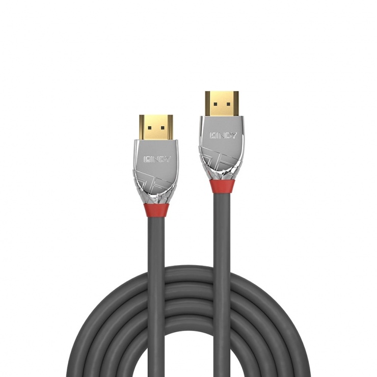 Imagine Cablu HDMI UHD 4K Cromo Line T-T 1m, Lindy L37871-1