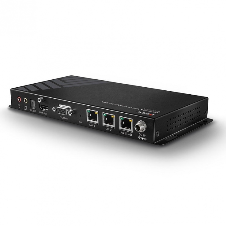 Imagine Extender 4K HDMI & USB Over IP - Receiver, Lindy L38267-1
