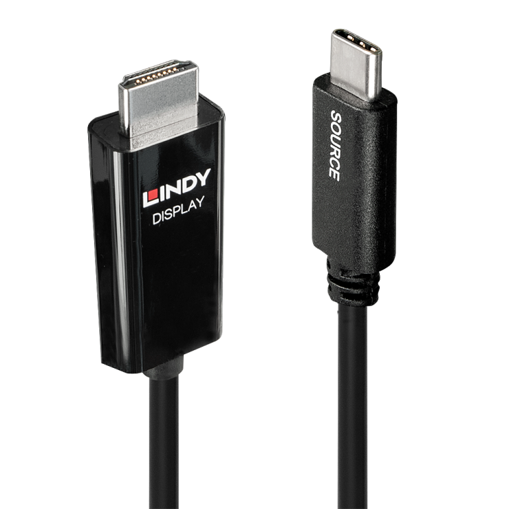Imagine Cablu USB 3.1 tip C la HDMI 4K 0.5m, Lindy L43260