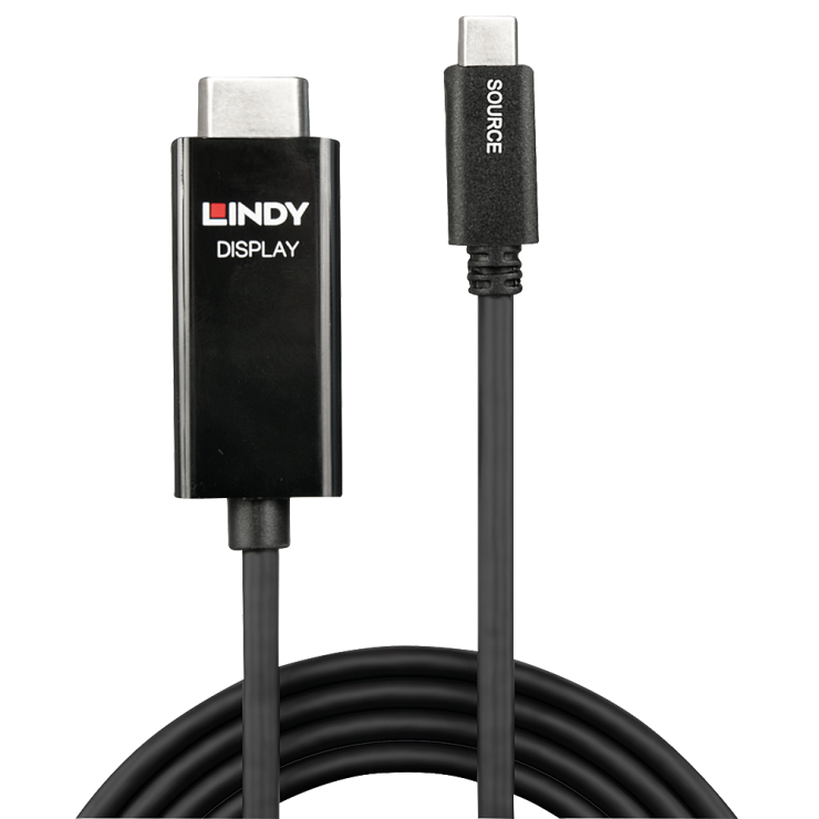 Imagine Cablu USB 3.1 tip C la HDMI 4K 2m, Lindy L43262-1