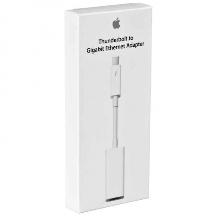 Imagine Adaptor Thunderbolt la Gigabit LAN, Apple MD463ZM/A-1