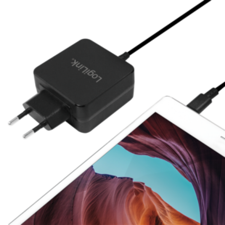 Imagine Incarcator tableta/laptop USB-C 45W, Logilink PA0174