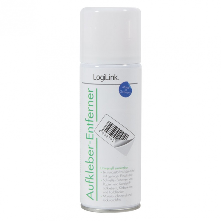 Imagine Spray pentru autocolante / plastic / adezivi / vopsea, Logilink RP0016