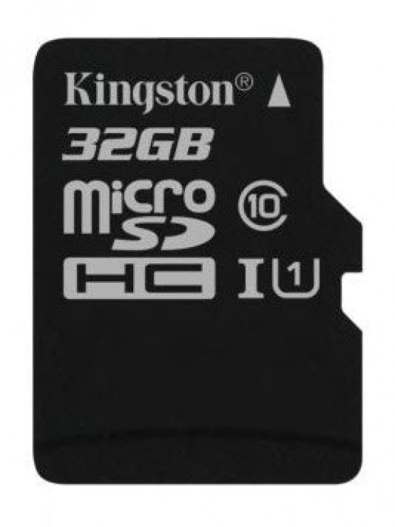Imagine Card de memorie micro SDHC Canvas Select 32GB clasa 10, Kingston SDCS/32GBSP