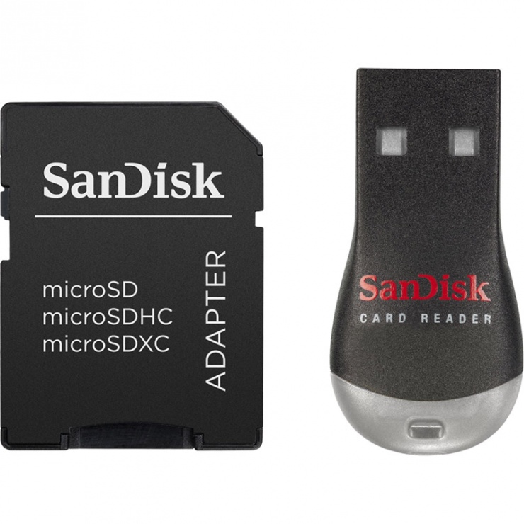 Imagine Cititor de carduri microSD/microSDHC/microSDXC, Sandisk SDDRK-121-B35-2