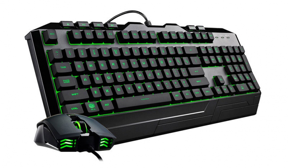 Imagine Kit tastatura si mouse USB COOLER MASTER Devastator 3 RGB LED