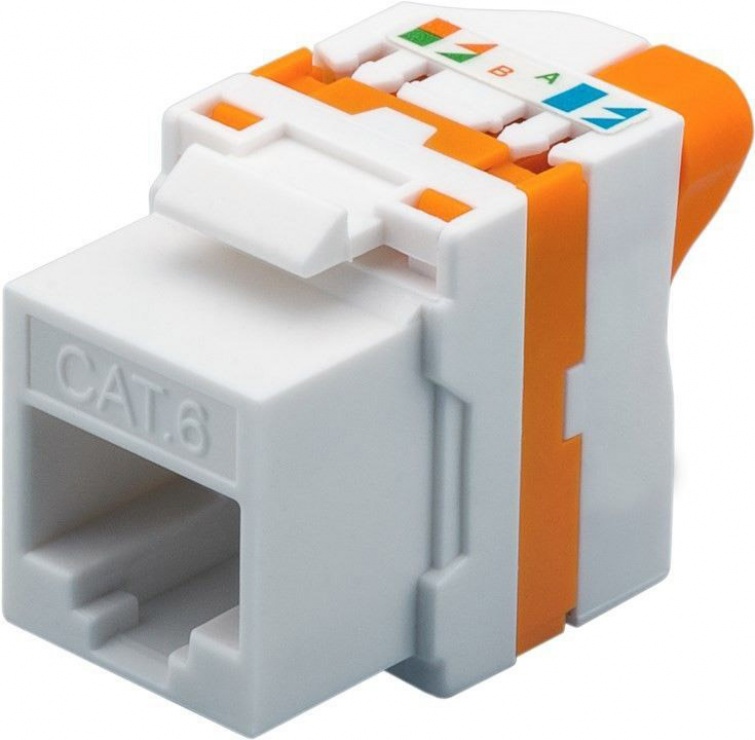 Imagine Modul Keystone cat 6 UTP tool-free cu buton de rotire, 93826