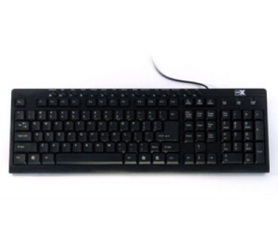 Imagine Tastatura Serioux PS/2 Multimedia Black, SRXK-9400M-B