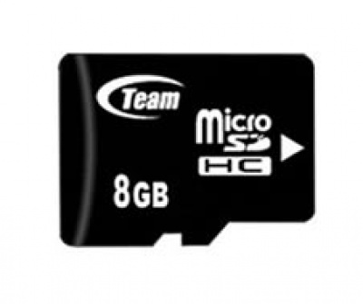 Imagine Card memorie Team Group microSDHC 8GB, adaptor miniSD-SD, class 6