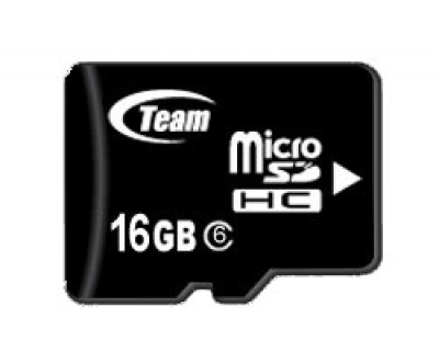 Imagine Card memorie Team Group microSDHC 16GB, adaptor SD-miniSD