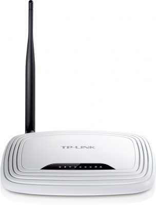 Imagine Router 4 porturi Wireless N 150Mbps, TP-LINK TL-WR741ND