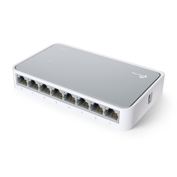 Imagine Switch 8 porturi 10/100 Mbps, TP-LINK TL-SF1008D