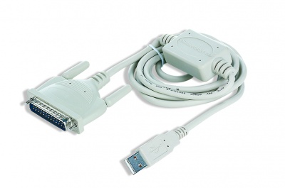 Imagine Cablu convertor USB la SERIAL DB 25, UAS112