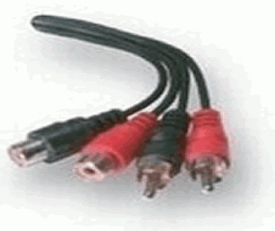 Imagine Belkin Cablu prelungitor RCA 2xRCA-M/2xRCA-F, 3M