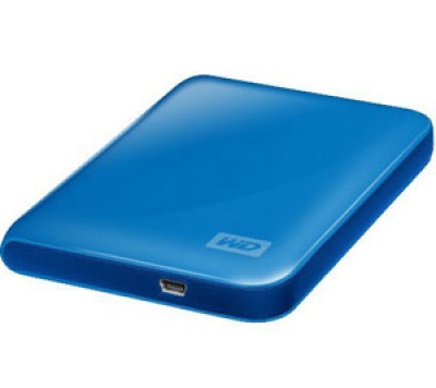 Imagine Hard Disk Extern WD 500GB USB 2.0, blue, WDBAAA5000ABL