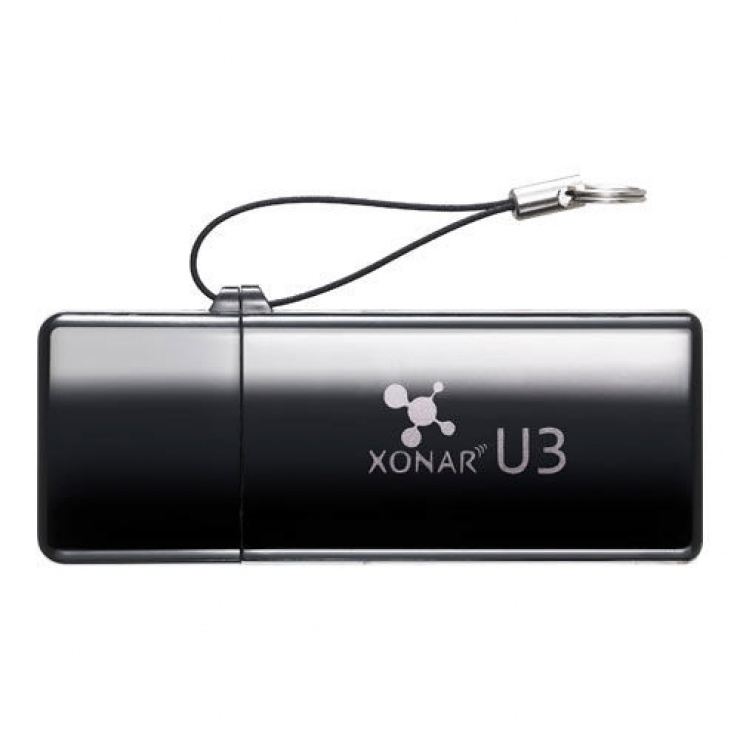Imagine Placa de sunet USB 5.1, Asus XONAR_U3/UAD/B/A-2