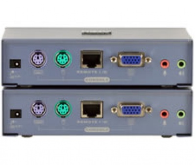 Imagine KVM Extender USB (maxim 100 m) cu Audio