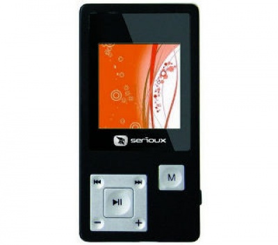 Imagine MP4 Player Serioux S51 4GB, 1.5 inch, black, SRX-S51MP4G-BK