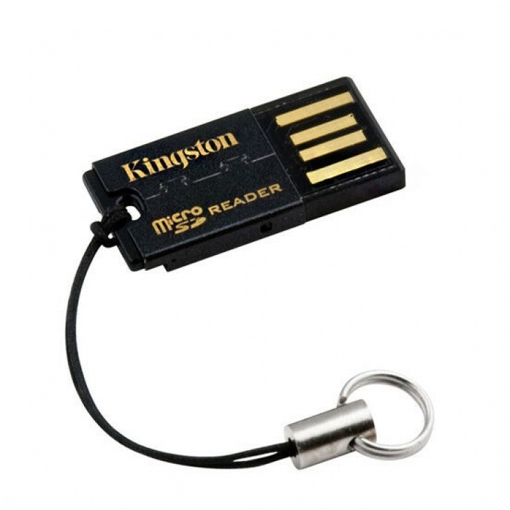 Imagine Cititor de carduri USB 2.0 la micro SD/micro SDHC/micro SDXC, KINGSTON FCR-MRG2