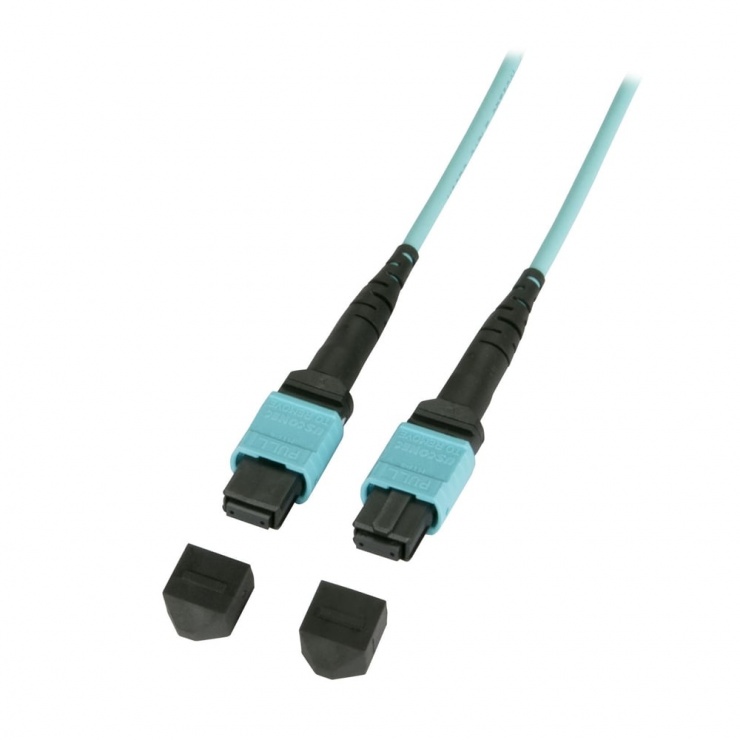 Imagine Cablu fibra optica MPO 50/125µm OM3 Method A LSOH 150m, Lindy L46985