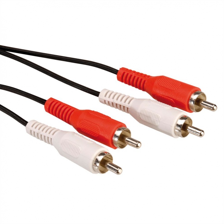Imagine Cablu 2 x RCA T-T 2.5m, Value 11.99.4333