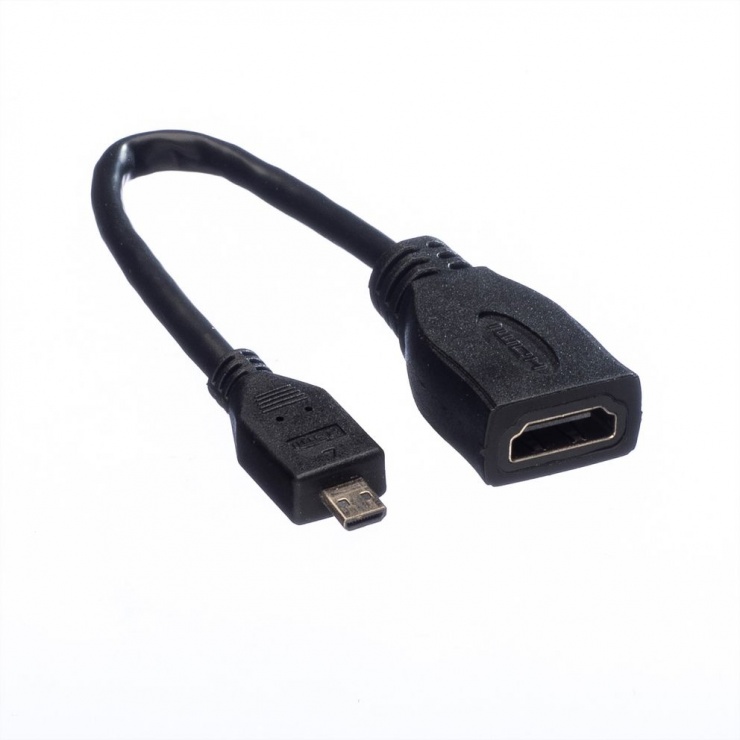 Imagine Adaptor HDMI la micro HDMI-D M-T v1.4 15cm, Value 11.99.5584