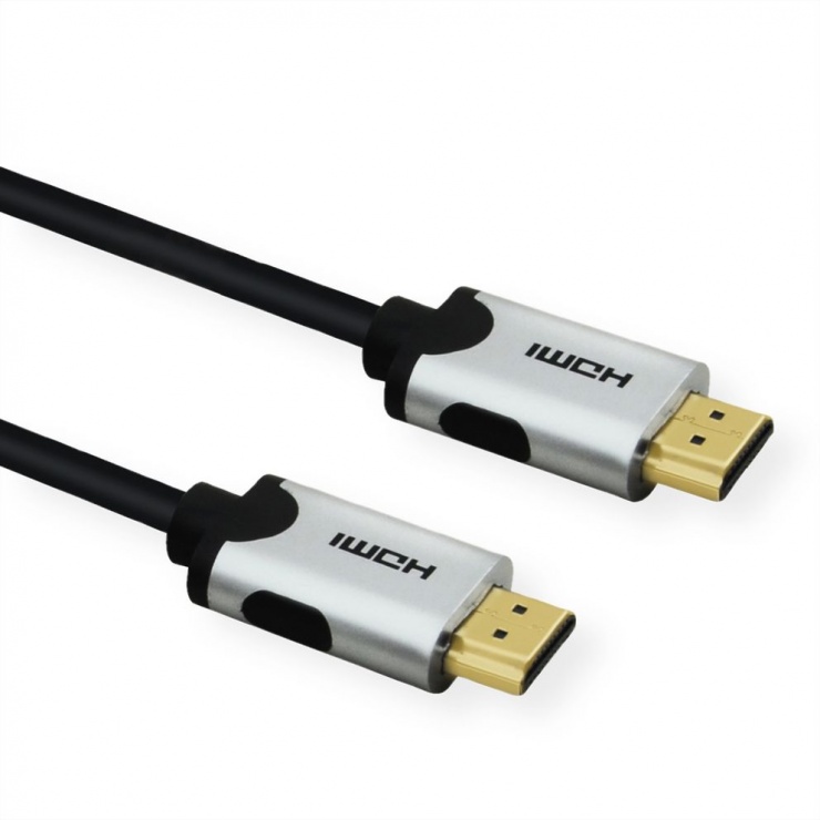 Imagine Cablu HDMI 10K@30Hz/4K@240Hz HDR T-T 2m Negru, Value 11.99.5942