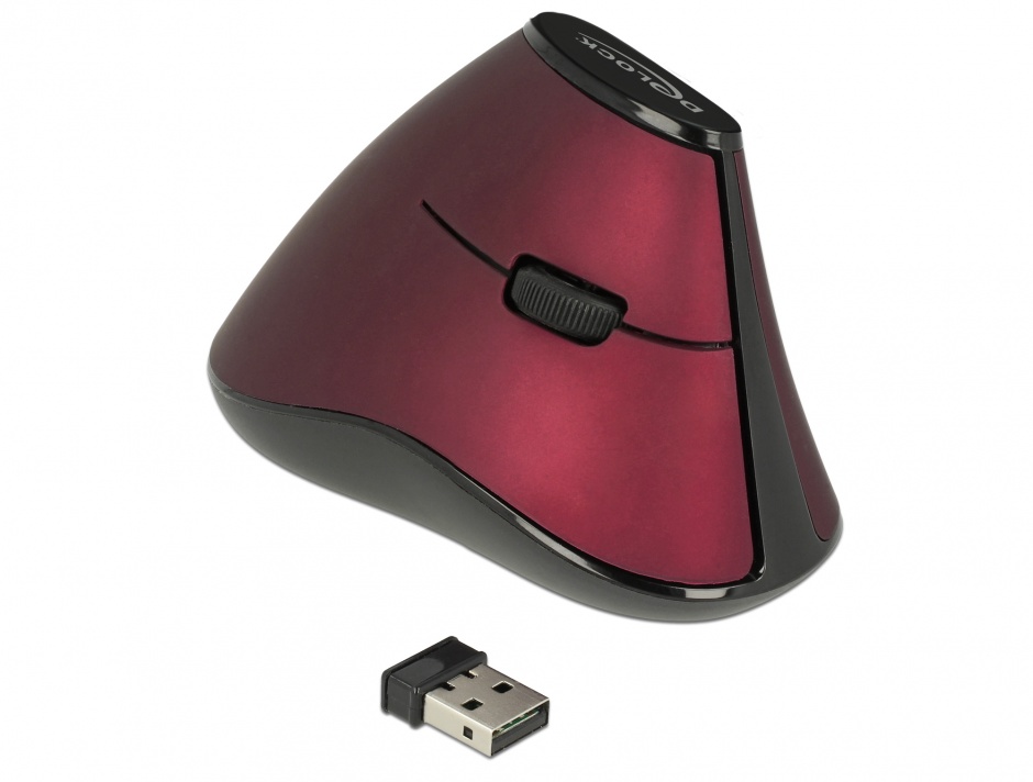 Imagine Mouse wireless ergonomic vertical optic, Delock 12528