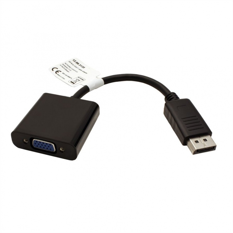 Imagine Adaptor Displayport la VGA T-M, Value 12.99.3135-1