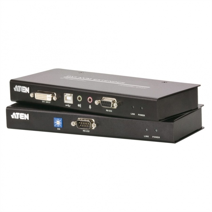 Imagine Extender KVM DVI USB Cat 5 maxim 60m, Aten CE600