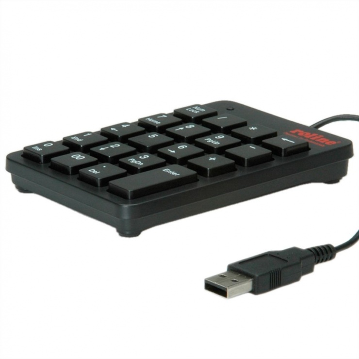 Imagine Tastatura Numerica Roline USB, 18.02.3229-2