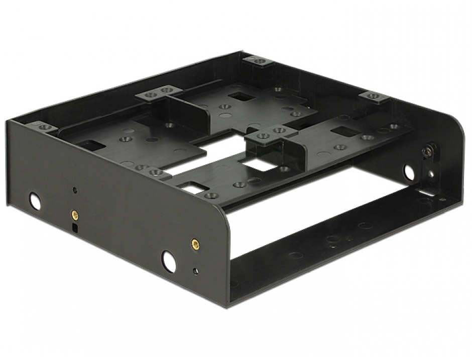 Imagine Installation Frame 5.25" pentru 1 x 3.5" HDD + 2 x 2.5" HDD sau 6 x 2.5" HDD, Delock 18217