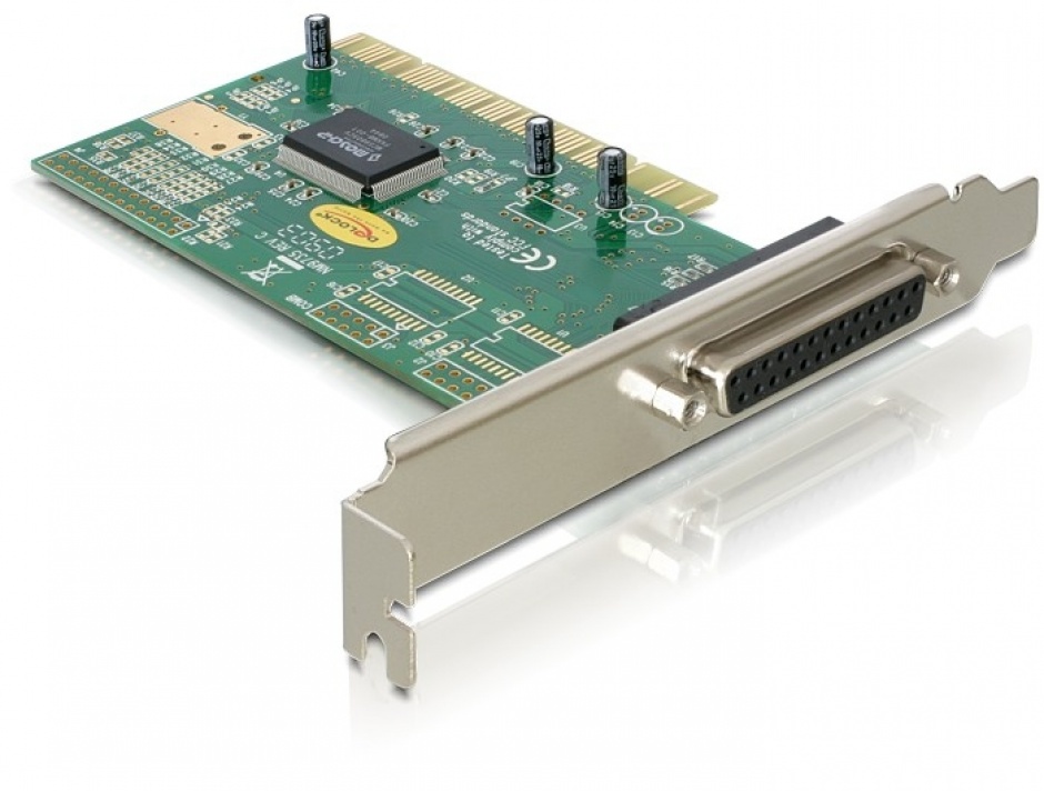 Imagine PCI cu 1 port paralel DB25, Delock 89015