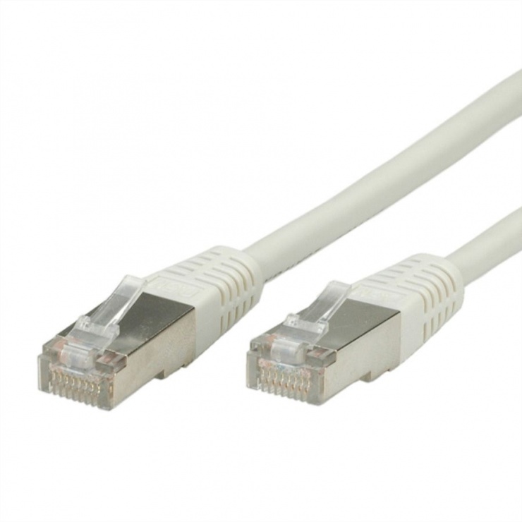 Imagine Cablu de retea SFTP cat 5e 5m Gri, Value 21.99.0305