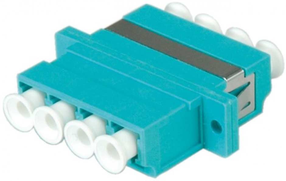 Imagine Adaptor fibra optica LC-LC OM3 cvadruplu, Value 21.99.0660-4