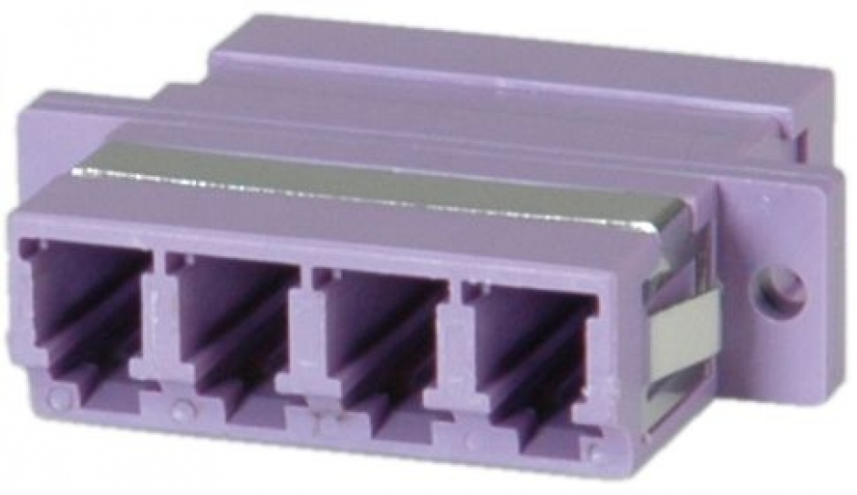 Imagine Adaptor fibra optica LC-LC OM4 cvadruplu, Value 21.99.0661