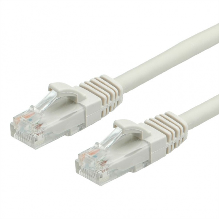Imagine Cablu de retea UTP cat 6A 0.3m Gri, Value 21.99.0874