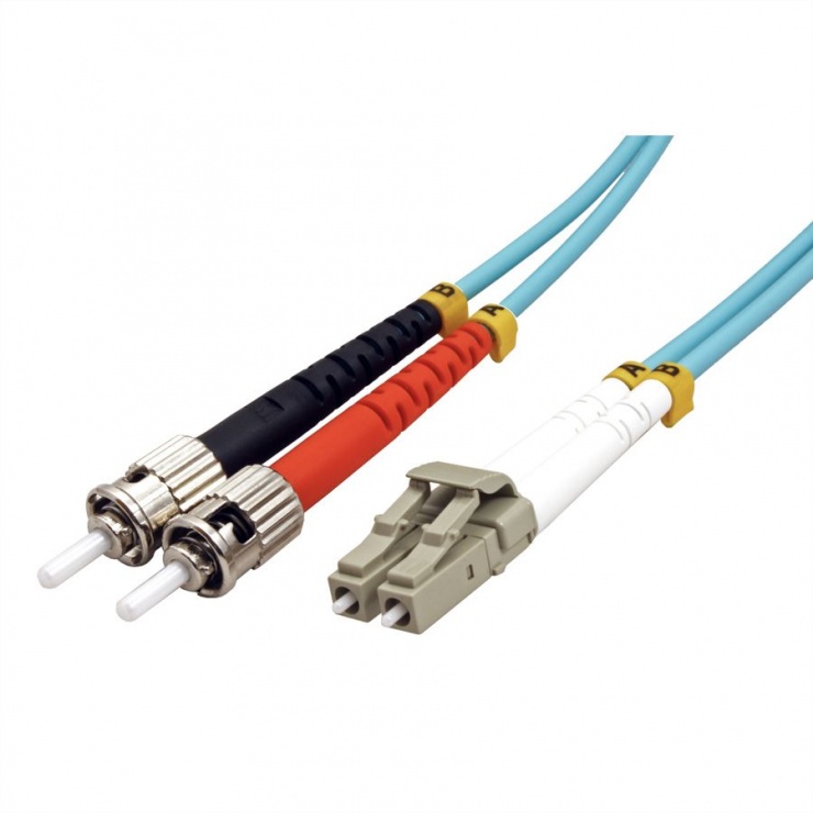 Imagine Cablu fibra optica LC-ST OM3 duplex multimode 3m, Value 21.99.8723-1