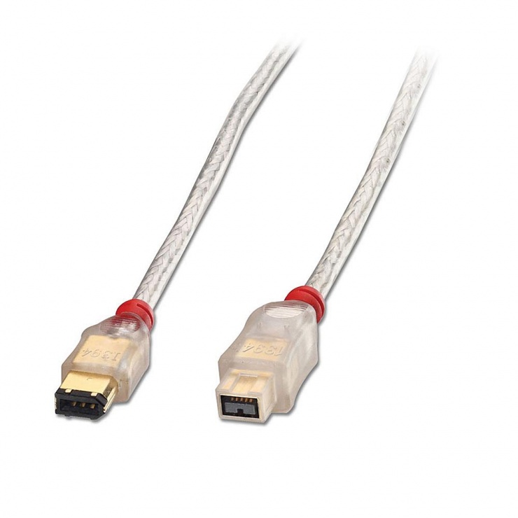 Imagine Cablu FireWire Premium 9 pini la 6 pini 4.5m, Lindy L30768