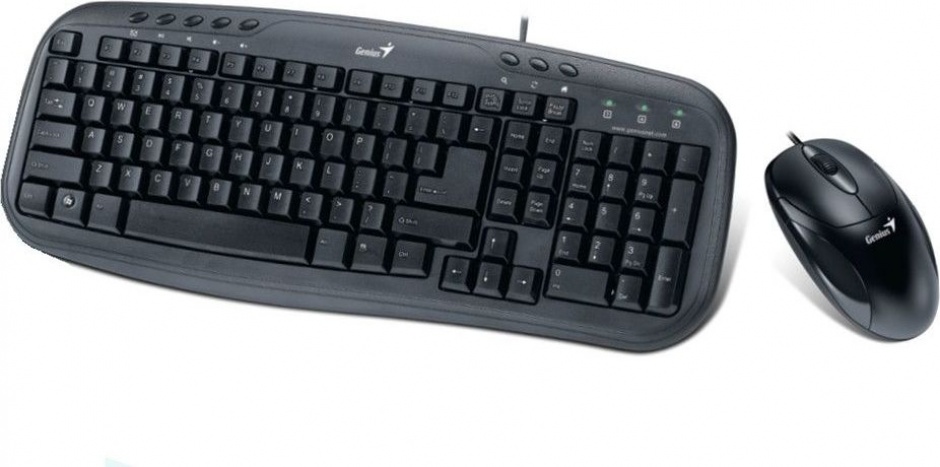Imagine Kit tastatura + mouse USB KM-210 Negru, Genius