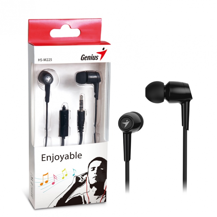 Imagine Casti interne HS-M225 Negre, Genius