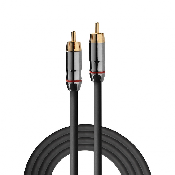 Imagine Cablu audio Composite/Digital Coaxial RCA T-T Premium Gold 1m, Lindy L37896
