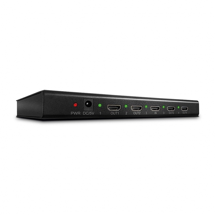 Imagine Multiplicator HDMI 4 porturi UHD 600 Mhz, Lindy L38241